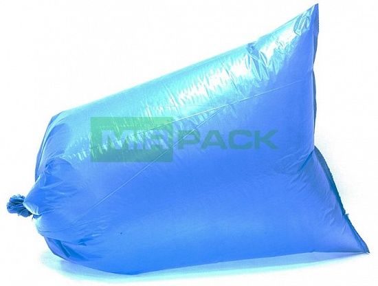 Мешки для мусора 120 литров, 30 мкм, 25 шт, ПСД, синие, 70x110 см, 2 слоя, Премиум - Вид 3